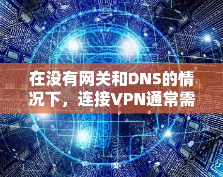 在没有网关和DNS的情况下，连接VPN通常需要通过以下步骤