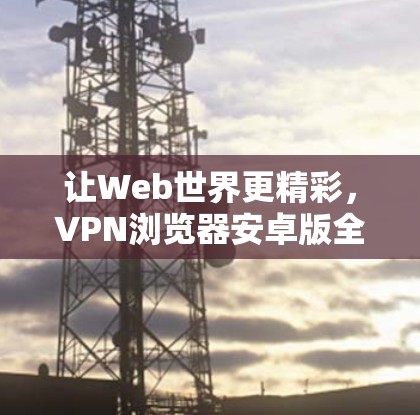 让Web世界更精彩，VPN浏览器安卓版全面解析