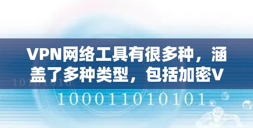 VPN网络工具有很多种,涵盖了多种类型,包括加密VPN、多语言VPN、深度VPN、区块链VPN等。以下是一些常见的VPN工具及其特点,供您参考