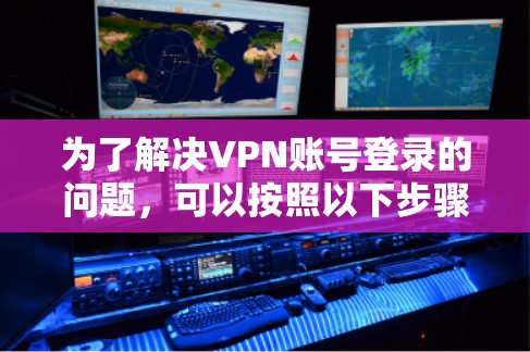 为了解决VPN账号登录的问题,可以按照以下步骤进行